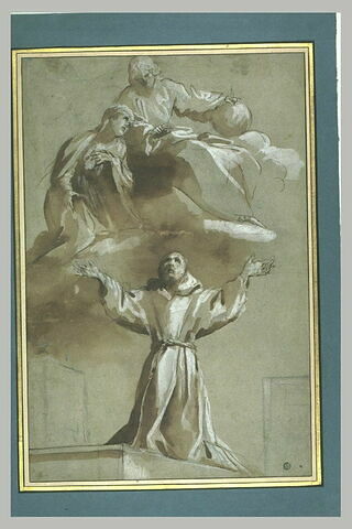 Apparition de la Vierge et du Christ à saint François d'Assise, image 2/2