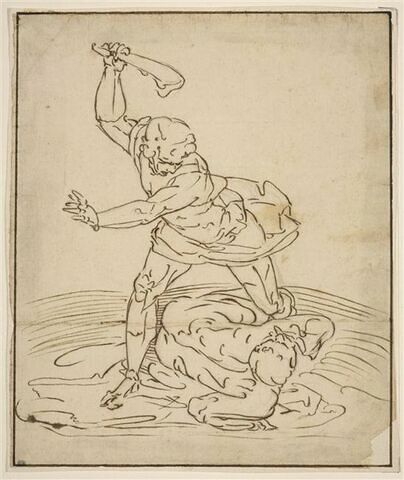Hercule combattant Antée, image 1/2