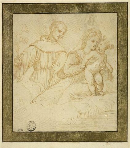 Vierge à l'Enfant avec saint Antoine de Padoue, image 1/2