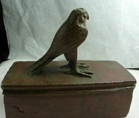 sarcophage de faucon ; figurine, image 1/1