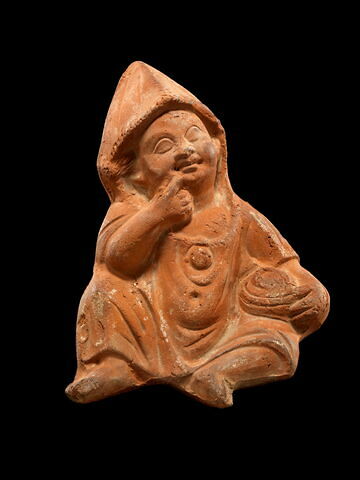 figurine d'Harpocrate au pot, image 1/1