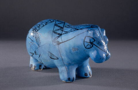 Figurine d'hippopotame, image 3/4