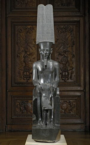 Statue d'Amon et Toutânkhamon