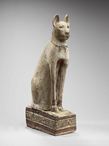 sarcophage de chat ; statue