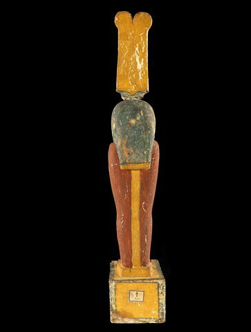 statue de Ptah-Sokar-Osiris ; figurine d'oiseau akhem, image 5/5