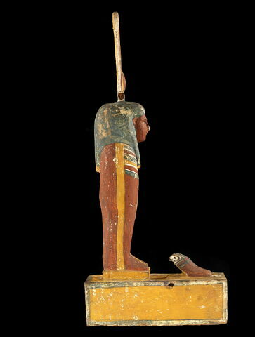 statue de Ptah-Sokar-Osiris ; figurine d'oiseau akhem, image 2/5