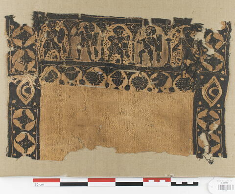 plastron de tunique ; clavus ; fragment, image 1/3