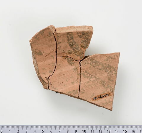 ostracon ; plusieurs fragments recollés, image 2/2