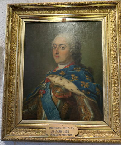Portrait de Louis XV en buste