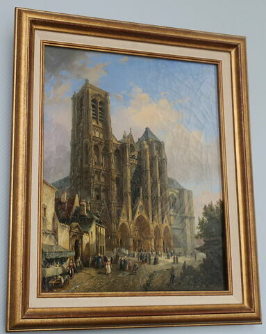 Vue de la cathédrale de Bourges