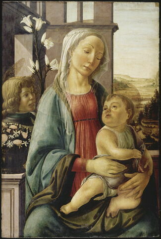La Vierge et l'Enfant avec un ange, image 1/1