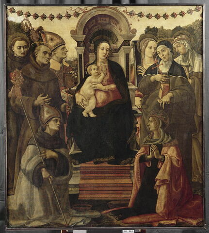 La Vierge et l'Enfant avec huit saints