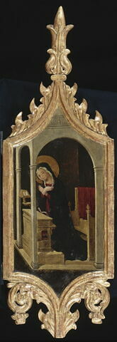 Panneaux du polyptyque de San Venanziano de Camerino : La Vierge de l'Annonciation, image 1/2