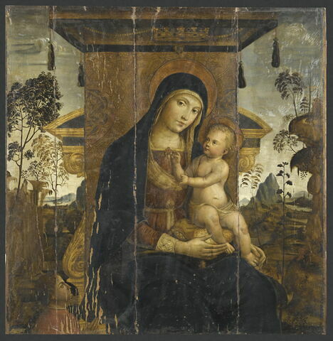 La Vierge et l'Enfant avec un donateur, image 1/3