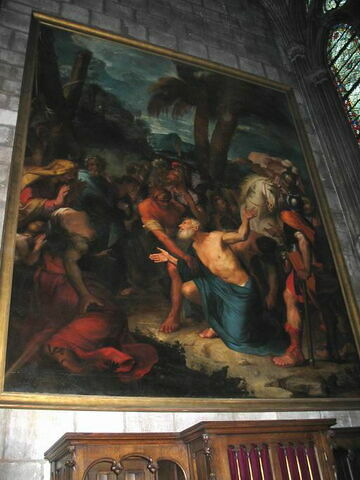 Saint André à genoux devant sa croix, image 1/1