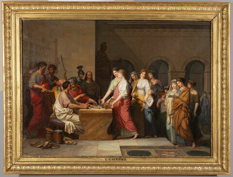 Générosité des dames romaines