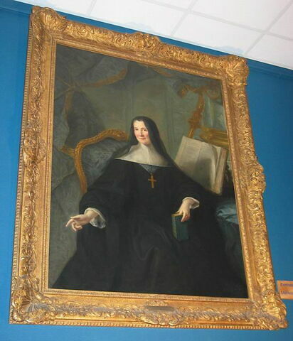 Portrait d'Anne de Clermont, abbesse de Chelles