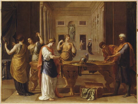 Achille à Scyros reconnu par Ulysse