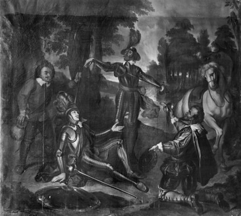 Le Bachelier Samson Carasio vaincu par Don Quichotte