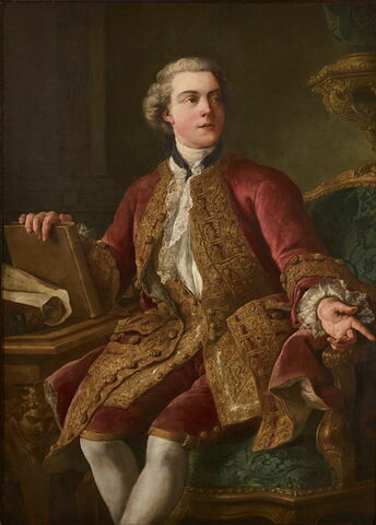 Portrait de M. Abel-François Poisson de Vandières, marquis de Marigny, directeur Général des Bâtiments du Roi (1727-1781), image 1/4