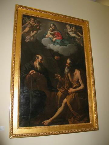 La Vierge à l'Enfant avec saint Paul Ermite et saint Antoine Abbé