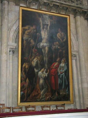 Le Christ en croix et les deux larrons, image 1/1