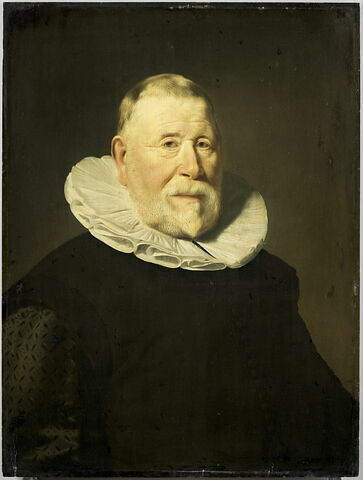 Portrait d'un homme âgé (peut-être l’un des régents de l’hospice des vieillards d’Amsterdam)., image 1/8