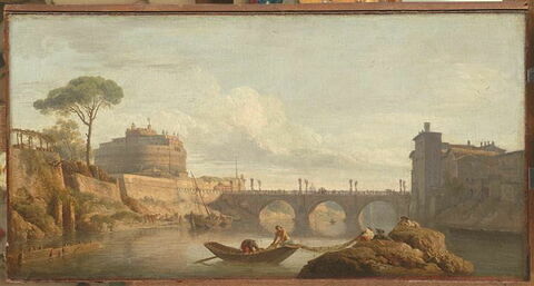 Le Pont et le château Saint-Ange à Rome, image 4/5