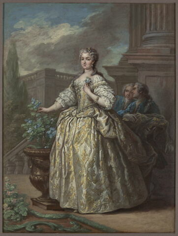 Marie Leczinska (1703-1768), reine de France, femme de Louis XV