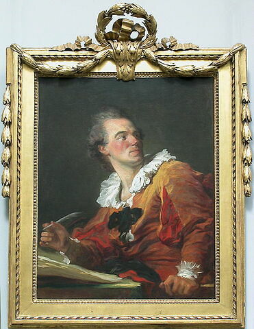 Portrait présumé de Louis-François Prault, dit autrefois : L'Inspiration., image 2/3
