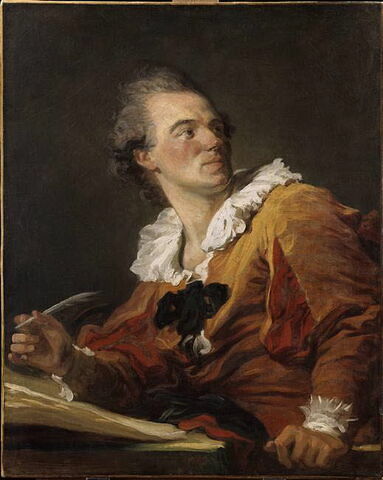 Portrait présumé de Louis-François Prault, dit autrefois : L'Inspiration., image 3/3