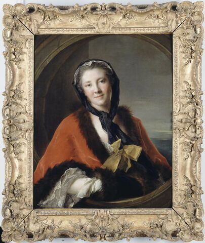 La comtesse Tessin. Louise Ulrique Sparre de Sundby (1711-1768), femme du comte Charles-Gustave Tessin, ambassadeur de Suède à Paris, image 4/5