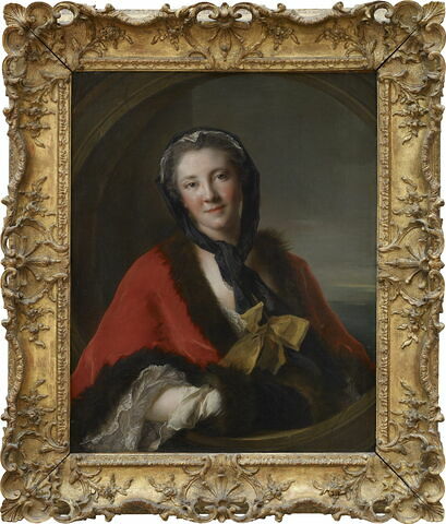 La comtesse Tessin. Louise Ulrique Sparre de Sundby (1711-1768), femme du comte Charles-Gustave Tessin, ambassadeur de Suède à Paris, image 2/5