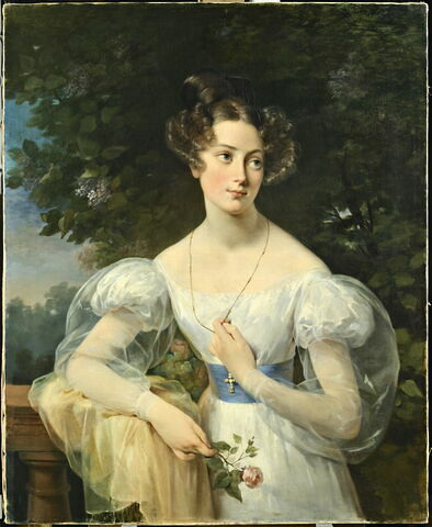 Portrait d'Hortense Ballu, future Mme Alphonse Jacob-Desmalter, image 1/2