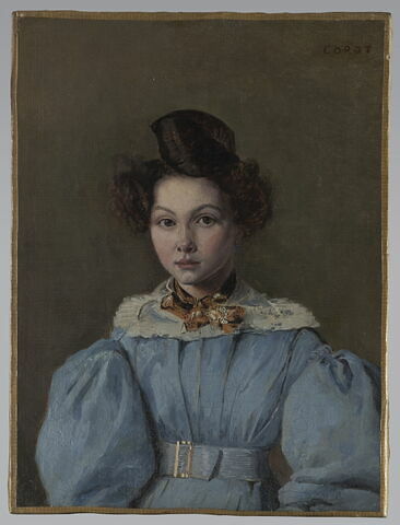 Marie-Louise Laure Sennegon (1815-1836), plus tard Mme Philibert Baudot, nièce de l'artiste., image 1/2
