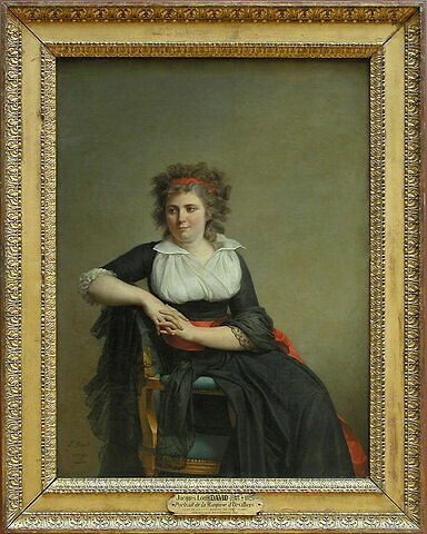 Portrait de Jeanne Robertine Tourteau d'Orvilliers, née Rilliet (1772-1862)., image 4/5