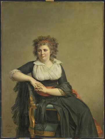 Portrait de Jeanne Robertine Tourteau d'Orvilliers, née Rilliet (1772-1862).