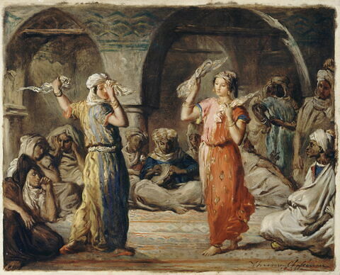 Danseuses mauresques à Constantine (Algérie). La danse aux mouchoirs., image 5/5