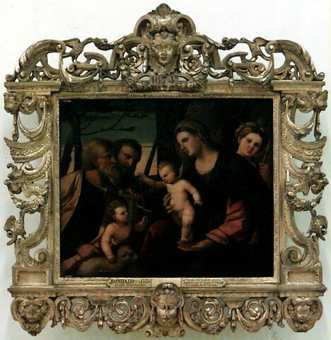 La Sainte Famille avec le petit saint Jean Baptiste, entre saint Paul et sainte Ursule, image 2/3