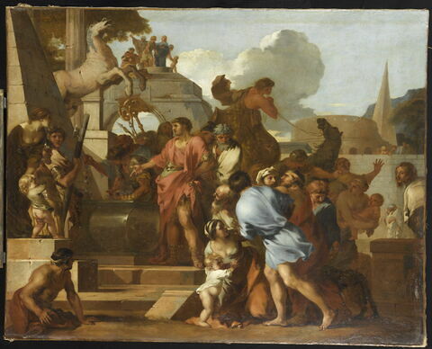 Auguste devant le tombeau d'Alexandre
