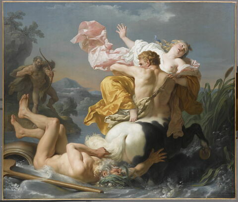 L'enlèvement de Déjanire par le centaure Nessus, image 1/2