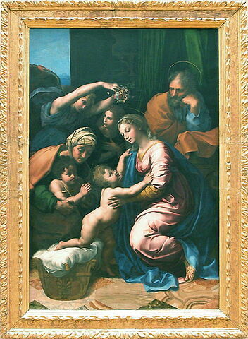 La Sainte Famille, dit La Grande Sainte Famille de François Ier, image 2/5