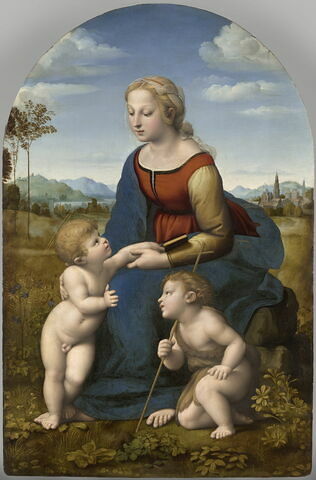 La Vierge à l'Enfant avec le petit saint Jean Baptiste