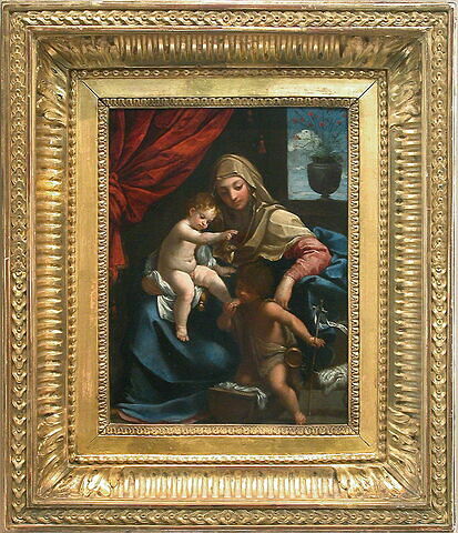 La Vierge, l'Enfant Jésus et saint Jean Baptiste, image 2/2