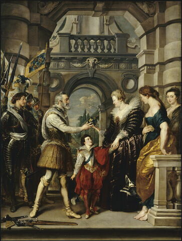 Préparatifs du roi pour la guerre d’Allemagne ou La Remise de la régence à la reine, le 20 mars 1610