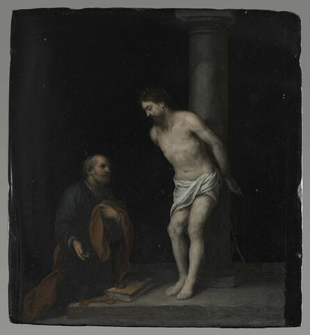 Le Christ à la colonne et saint Pierre