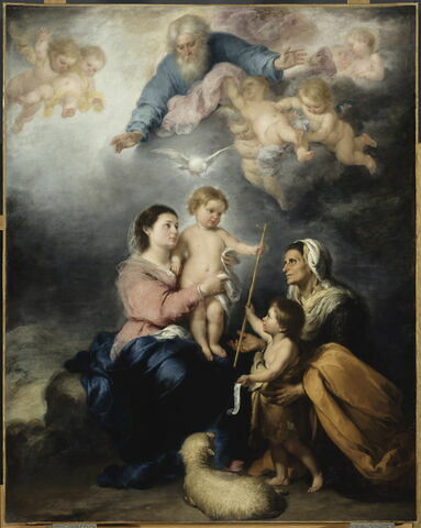 La Sainte Famille, dite aussi La Vierge de Séville
