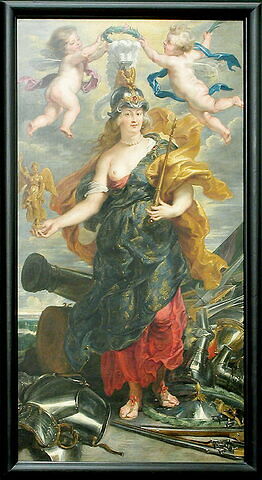 Portrait de Marie de Médicis (1573-1642) en reine triomphante, image 2/2