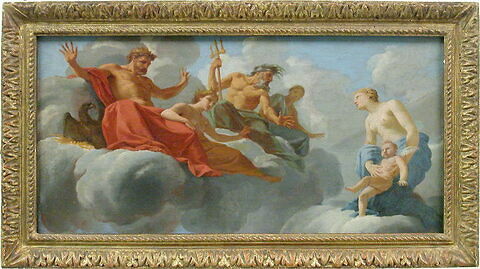 Vénus présente l’Amour à Jupiter, Junon, Neptune et Amphitrite, image 2/2