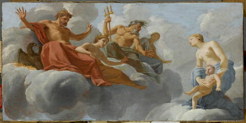 Vénus présente l’Amour à Jupiter, Junon, Neptune et Amphitrite